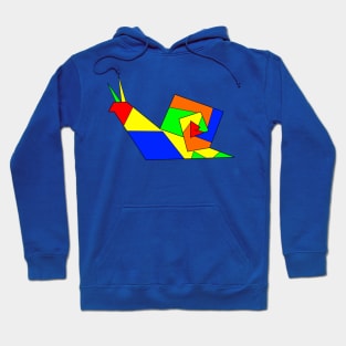 Multi Square Snail Boy Brian Hoodie